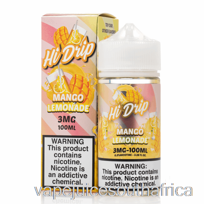 Vape Pods Mango Lemonade - Hi-Drip E-Liquids - 100Ml 3Mg